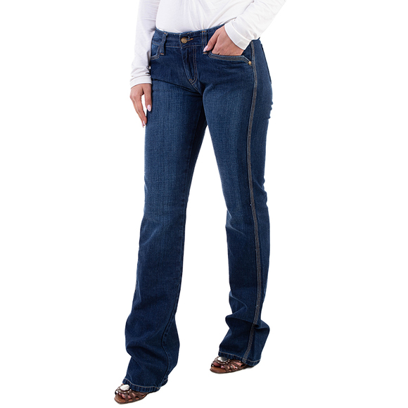 Acquaverde Jeans Women size 27 Denim - Picture 2 of 5